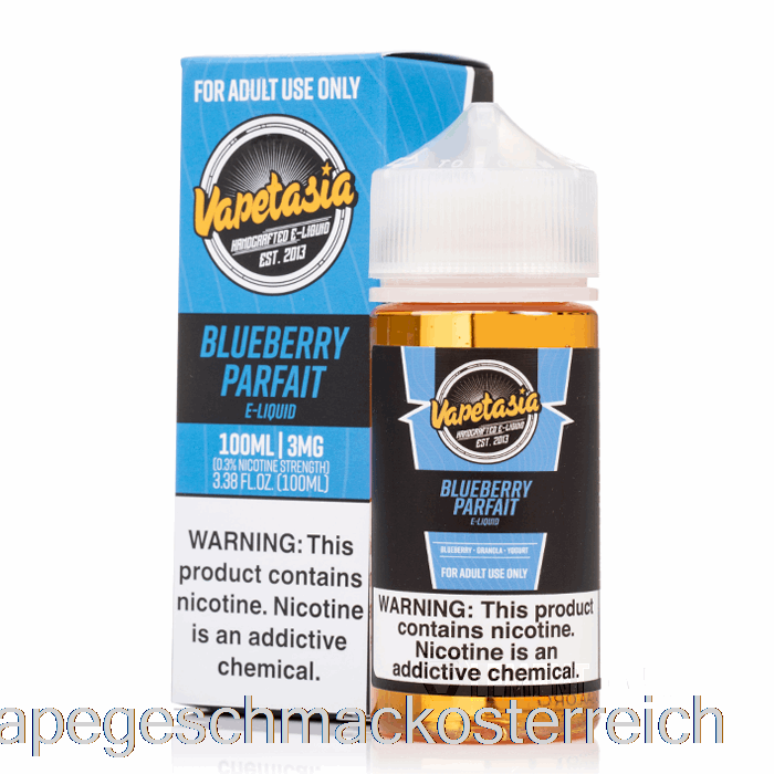 Blaubeerparfait - Vapetasia - 100 Ml 6 Mg Vape-Geschmack